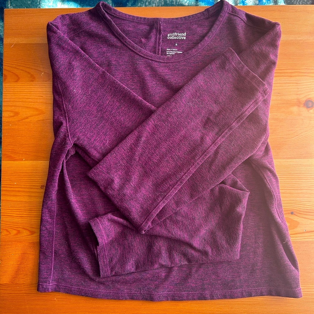 GF Long Sleeve Crop Top